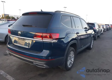 2021 Volkswagen Atlas 2.0T S from USA, damaged, VIN 1V2AP2CA7MC501261